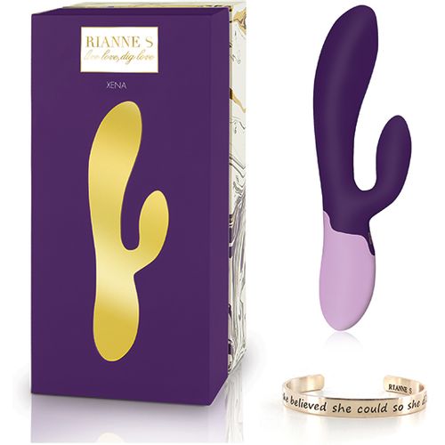 RS - Essentials - Xena Rabbit Vibrator Deep Purple &amp; Lilac slika 7