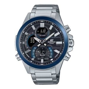 Muški sat Casio EDIFICE SPORT Bluetooth® - Crna/Srebrna (Ø 49 mm)