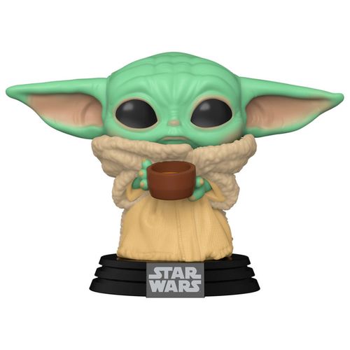 Funko POP figura Star Wars Mandalorian: Dijete s Šalicom slika 2