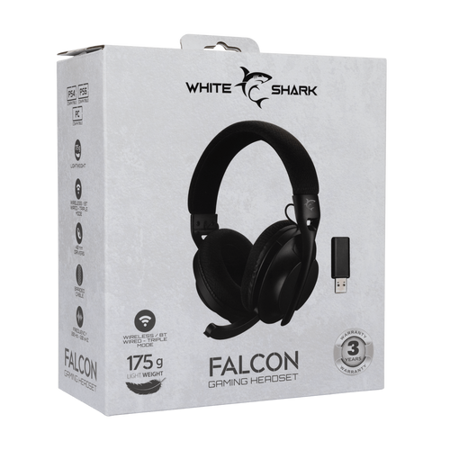 WS WGH 2441 FALCON Black, Wireless Headset slika 5