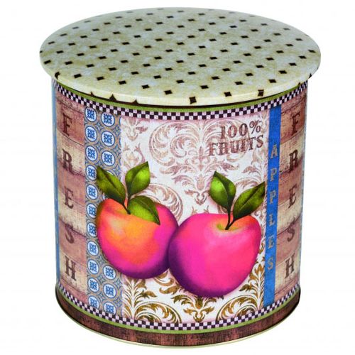 Viter Met. kutija za keks "apples" r17xh17cm slika 1