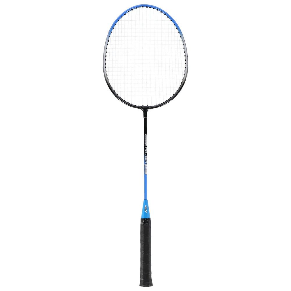 Nrz012 čelični / badminton set 2 rakete + 3 loptice + mreža + navlaka nils slika 2