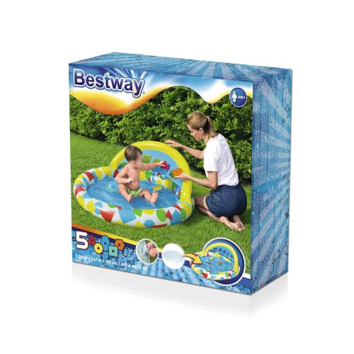 Dječji bazen na napuhavanje Bestway 120*117*46 cm - šareni slika 15