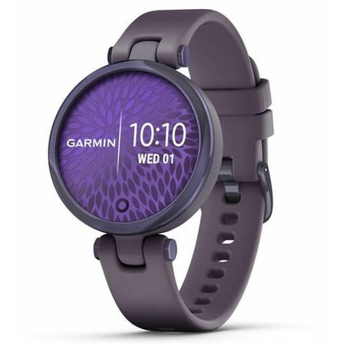 GARMIN Lily Sport Midnight Orchid Deep Orchid silikonski remen slika 2