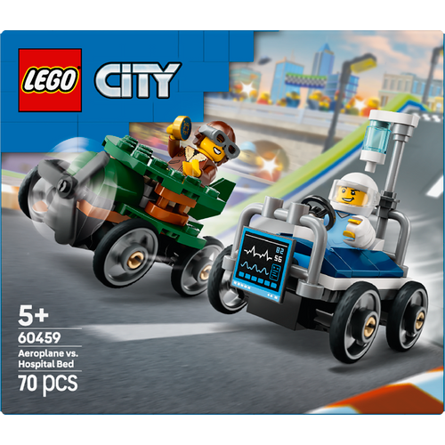 LEGO® CITY 60459 Utrka avion vs. bolnički krevet slika 4