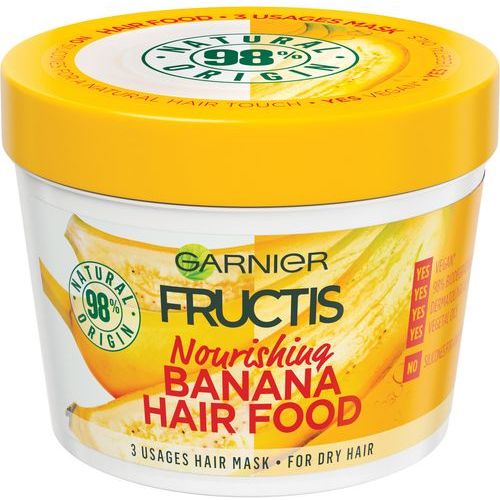 Garnier Fructis Hair Food Banana Maska za kosu 390ml  slika 1