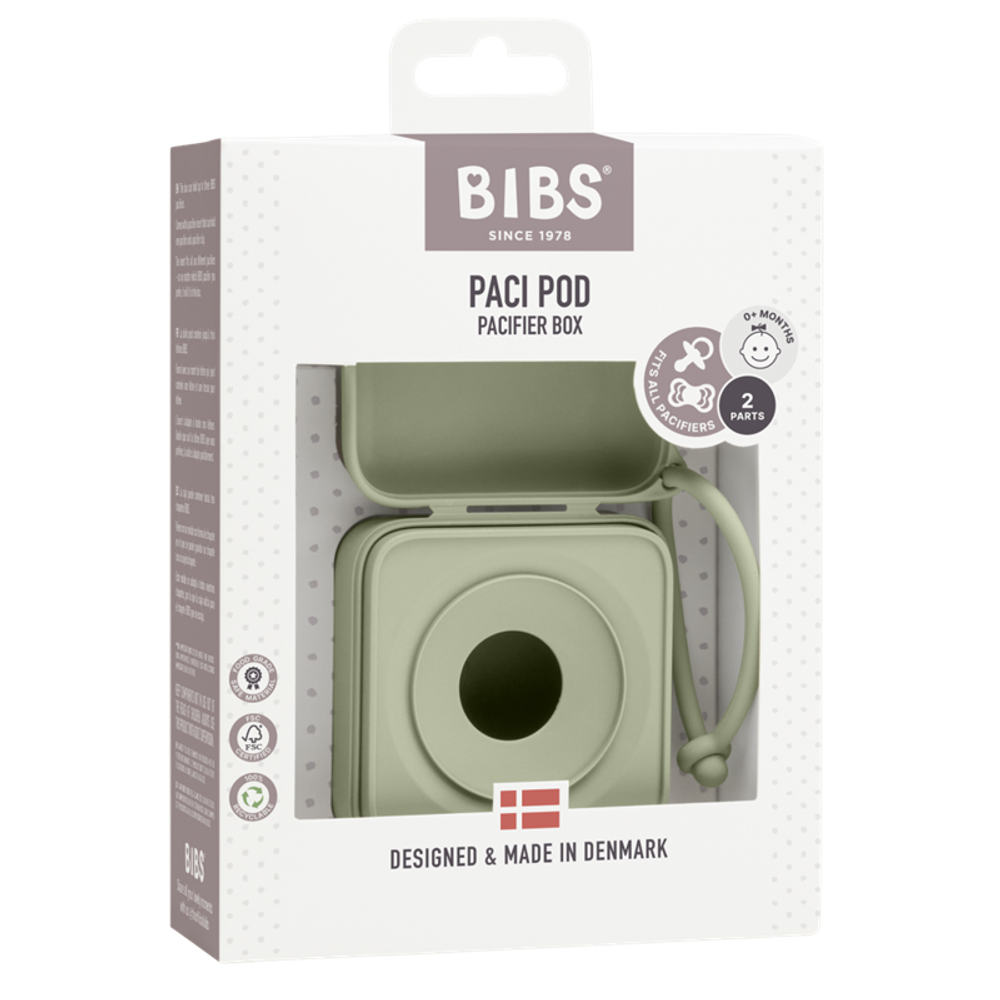 Bibs Višenamjenska kutija za dudu Paci Pod, Sage slika 6