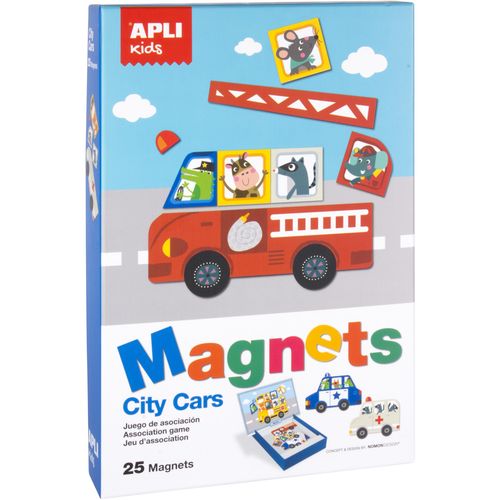 APLI Društvena igra - Magnets Auti 16863 slika 1