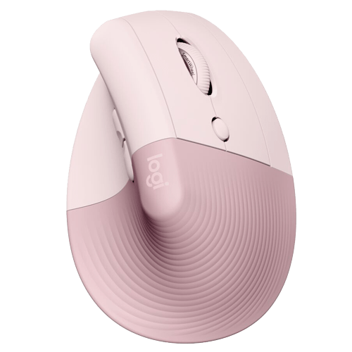 LOGITECH Lift Vertical Ergonomic Wireless miš roze slika 3