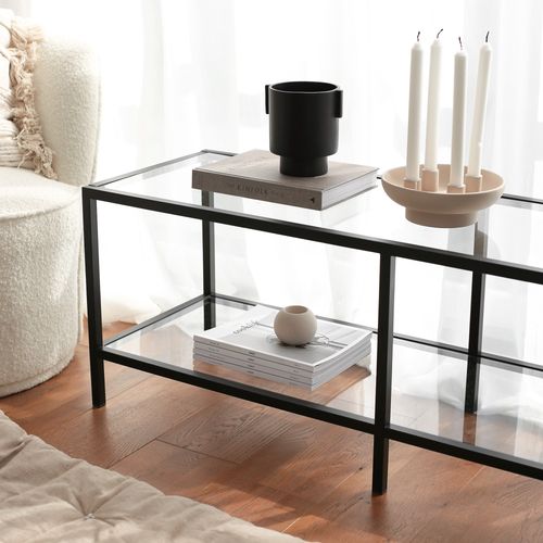 Basic TV500 - Black Matte Black TV Stand slika 5