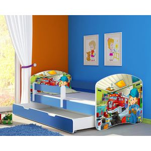 ACMA Dječiji krevet Acma II sa ladicom Blue - 160x80cm - Dezen 45