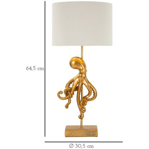 Mauro Ferretti Stolna svjetiljka OCTOPUS GOLD Ø 30,5X64,5 cm slika 6