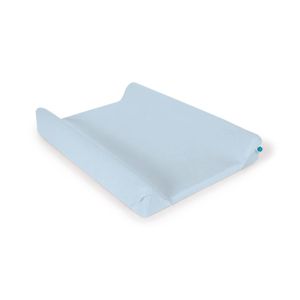 Ceba Baby navlaka za podlogu za previjanje Comfort Light grey melange + blue (50x70-80) 2 kom u setu