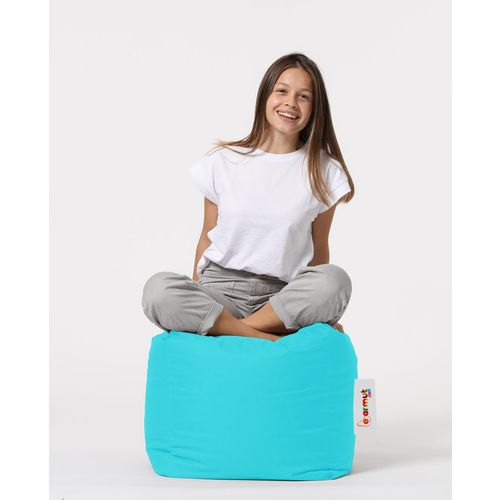 Atelier Del Sofa Vrtni tabure, Square Pouf - Turquoise slika 2