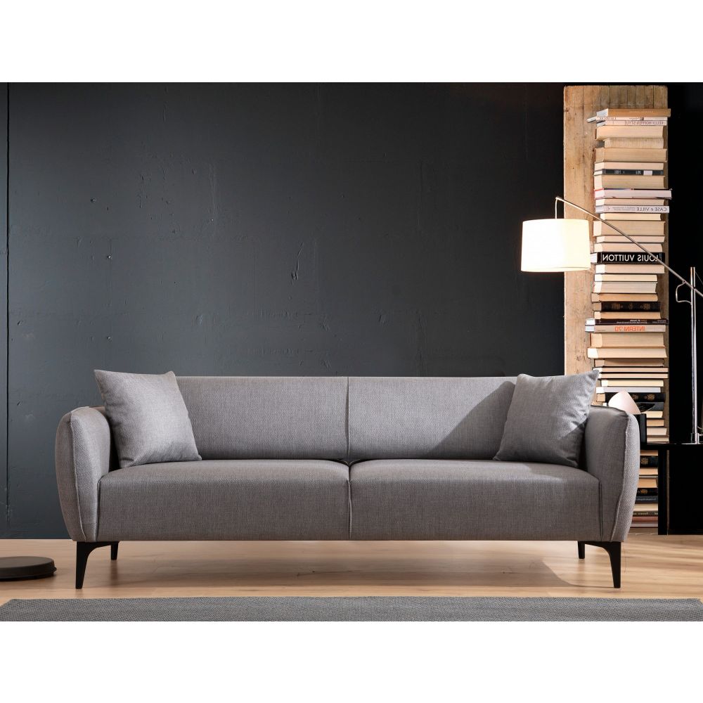 Belissimo - Siva Troosna Sofa slika 1
