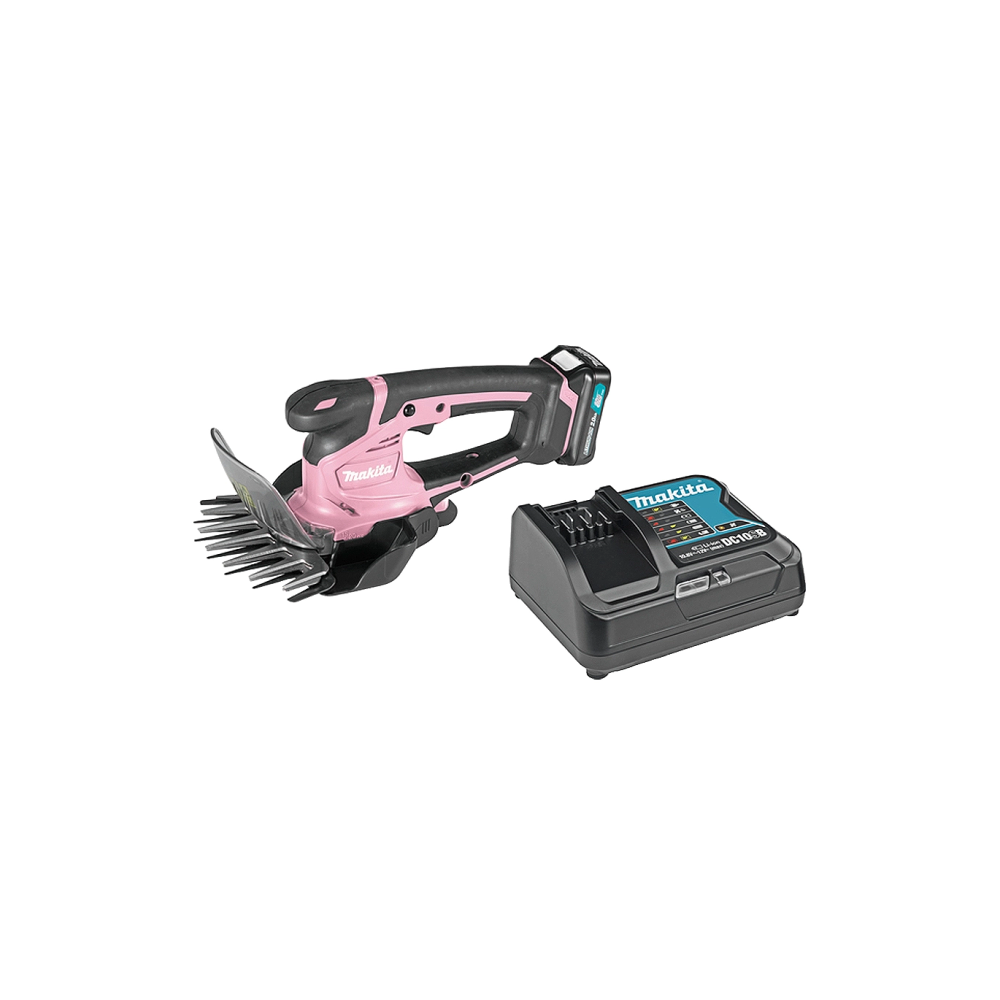 Makita - Akumulatorske škare za travu SET sa baterijom 12 V 2.0 Ah i punjačem UM600DSAP SAKURA slika 1