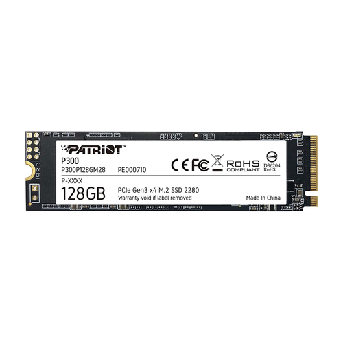 SSD M.2 NVMe 128GB Patriot P300 1600MBs/600MBs P300P128GM28US slika 1