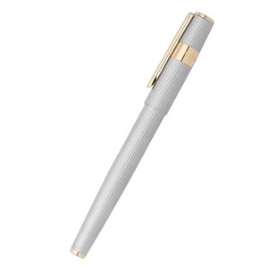 HUGO BOSS Pinstripe, olovka roler HSV2855B, srebrno-zlatna
