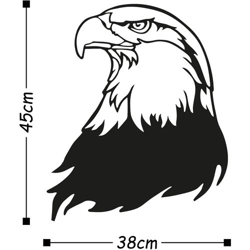 Wallity Metalna zidna dekoracija, Eagle2 slika 3