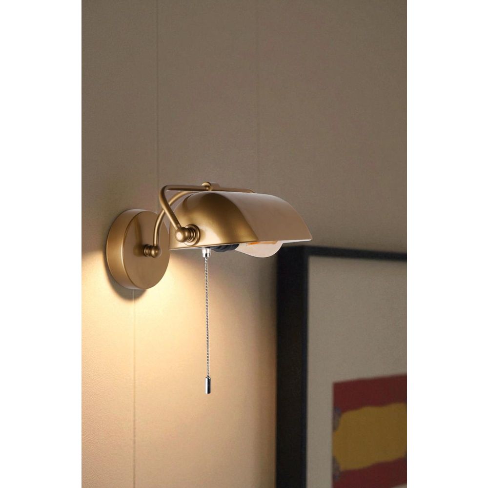 Opviq Zidna lampa 134, zlatna slika 2