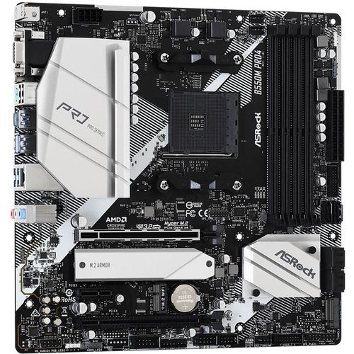 Matična ploča ASRock B550M Pro4, AM4, mATX, MB B550M PRO4 slika 5