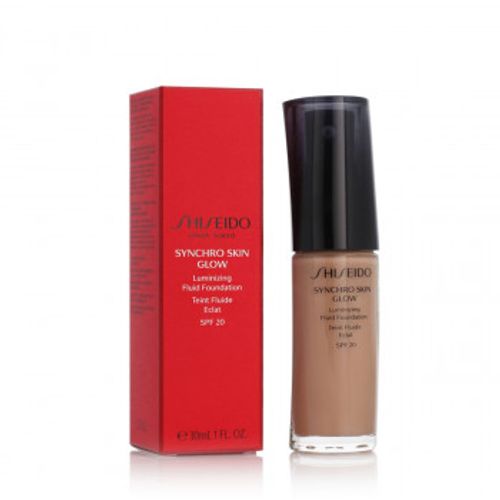 Shiseido Synchro Skin Glow Luminizing Fluid Foundation SPF 20 (Neutral 4) 30 ml slika 2