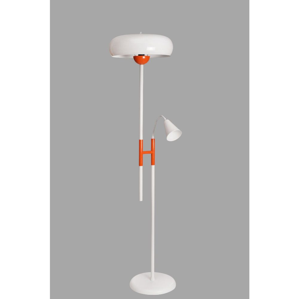 Opviq Podna lampa 794, bijela, narančasta slika 3