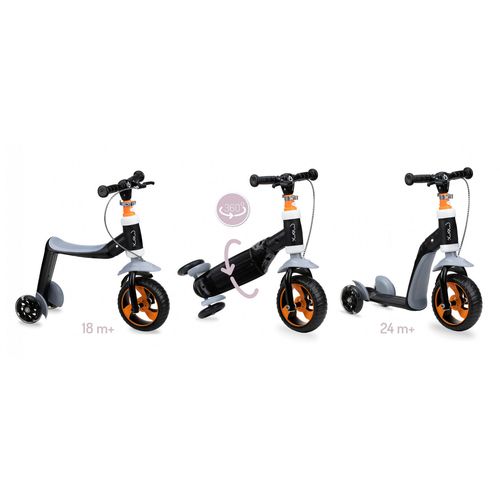 MoMi ELIOS balans bicikl &amp; romobil, orange slika 20