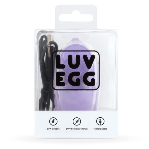 Vibrirajuće jaje LUV EGG XL, ljubičasto slika 11