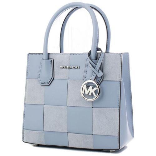 Ženska Ručna Torba Michael Kors 35S2SM9M6S-PALE-BLU-MLT Plava 22 x 19 x 10 cm slika 1