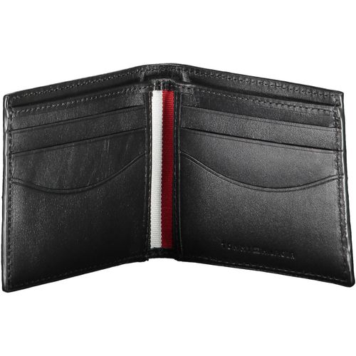 TOMMY HILFIGER BLACK MEN'S WALLET slika 4