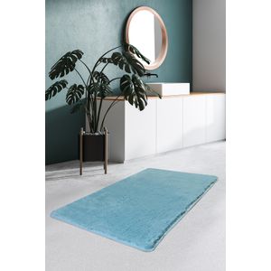 Havai - Turquoise (80 x 140) Turquoise Acrylic Bathmat