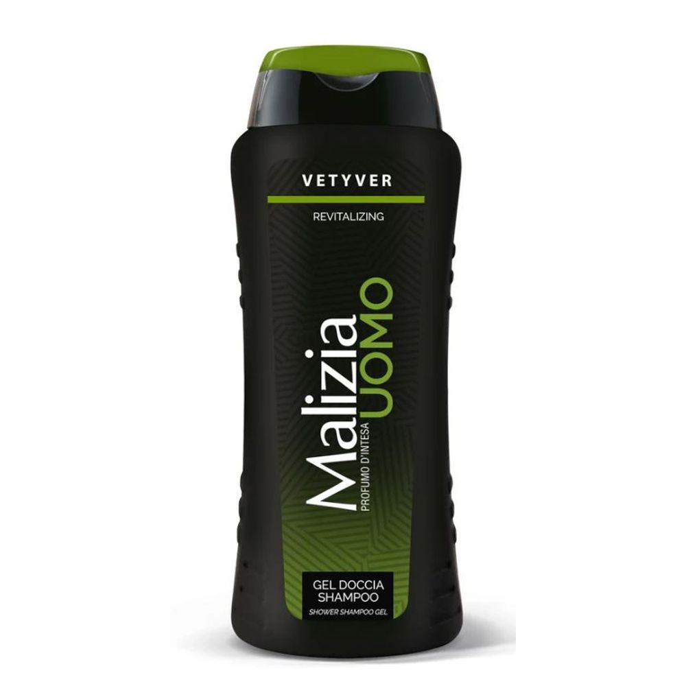 Malizia Muški set New Uomo Set Deo Dezodorans u spreju 150ml+Gel za tuširanje 250ml+Neseser slika 2