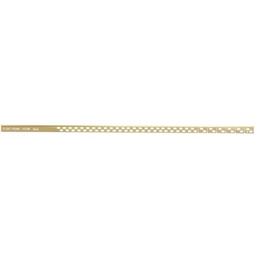 Letva za tuš kabinu 140cm Brush Gold slika 11