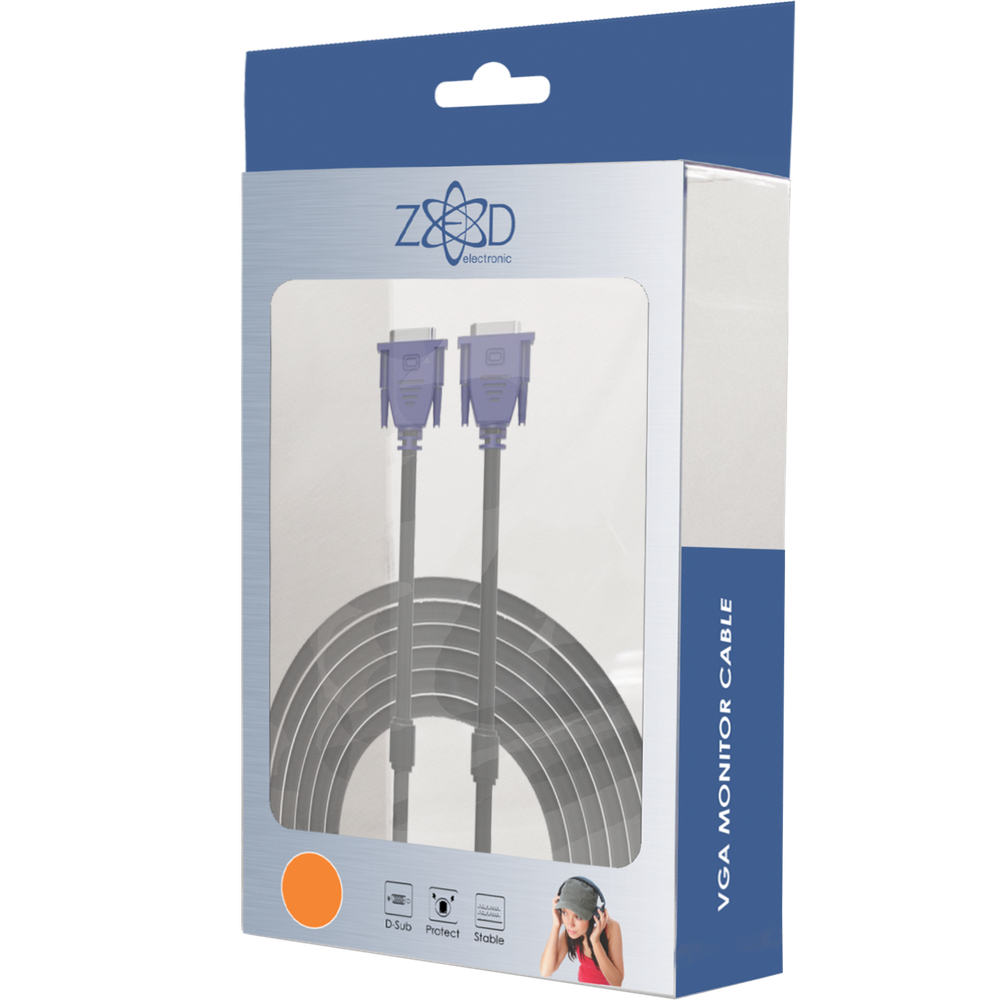 ZED electronic VGA (monitor) kabl, dužina 10 metara - MC/10 slika 1