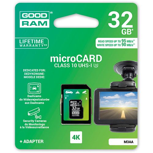 Goodram micro SD CLASS-10-U3/UHS-1 32GB Super Fast slika 4