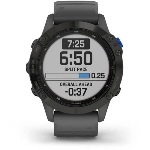 Garmin Fenix 6 PRO Solar Black / Slate Gray remen slika 4