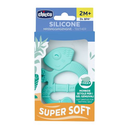 CHICCO grizalo silikon kameleon 2m+ mint 2811020 slika 4