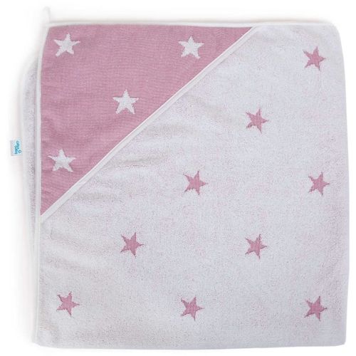 Ceba Baby dječji ručnik Stars Pink Melange 100x100 slika 1