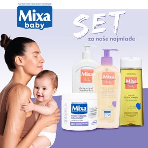Mixa baby care set