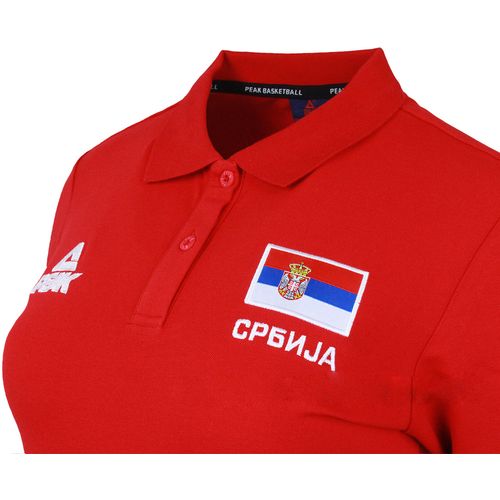Peak Sport Polo Majica Srbija KSS1910/20 Crvena Ženska slika 2