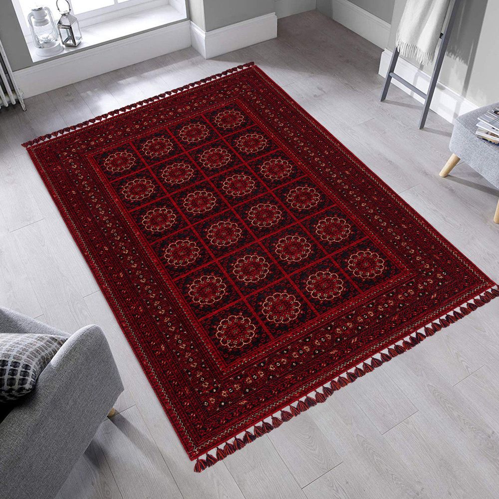 Bhr 03 - Crveni Tepih za Hol (80 x 300 cm) slika 1
