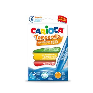 Carioca tempera u stiku, pak. 1/6