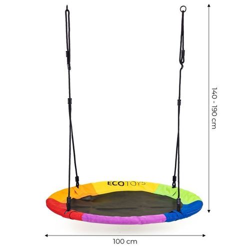 Dečija Baštenska Ljuljaška Multicolor Ecotoys slika 5