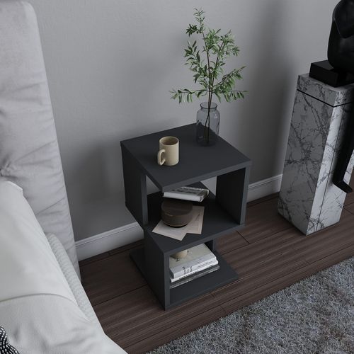 Carter - Anthracite Anthracite Nightstand slika 2