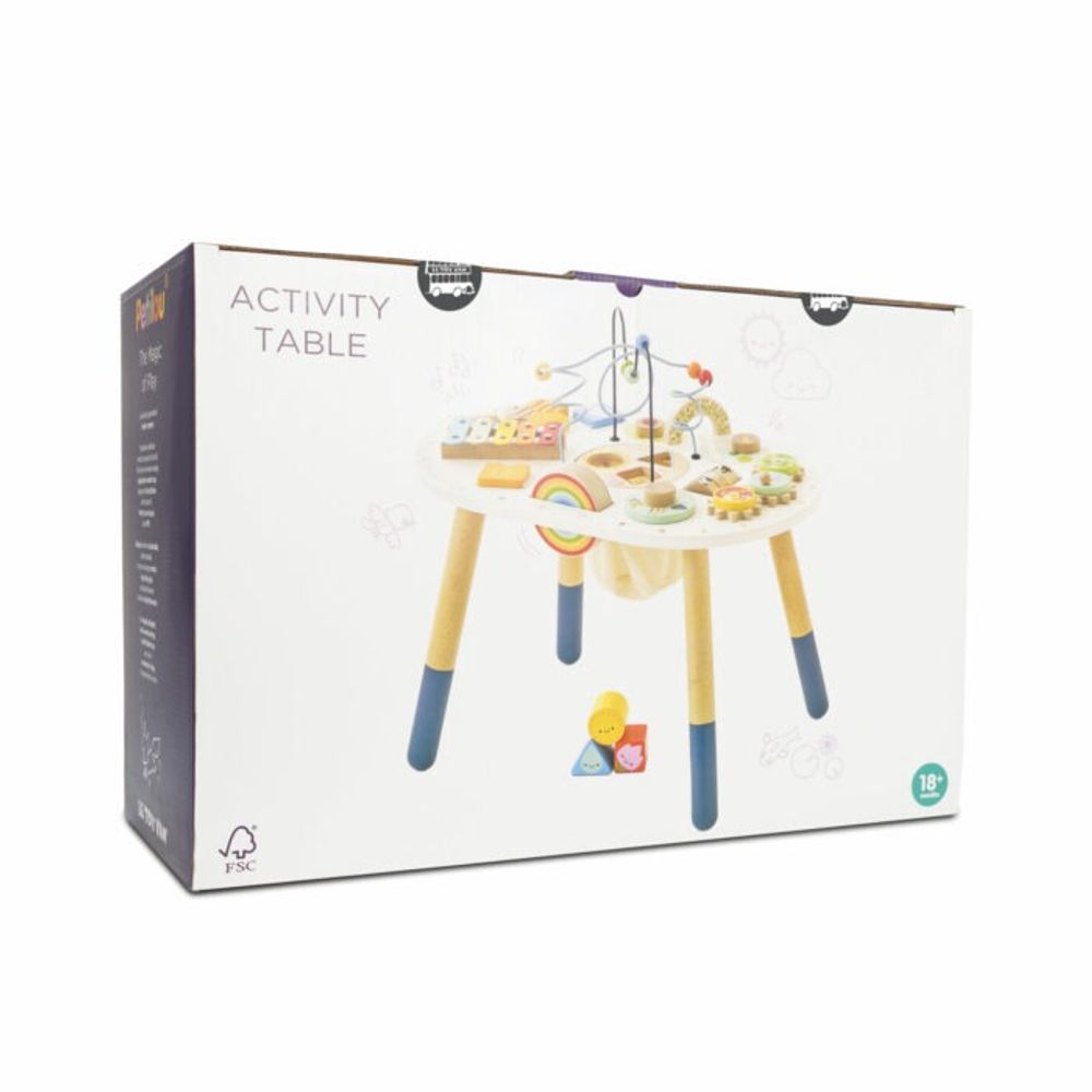 Le Toy Van Drveni Montessori aktivni stolić slika 14