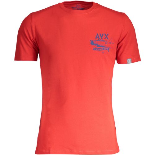 AVX AVIREX DEPT MEN'S SHORT SLEEVE T-SHIRT RED slika 1