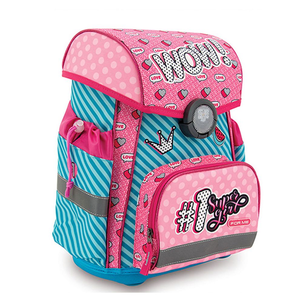 Torba anatomska 41cm, Super girl, For Me slika 2