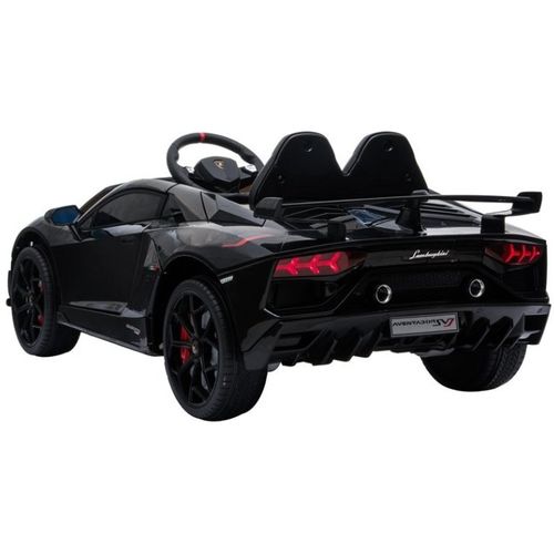 Licencirani Lamborghini Aventador crni - auto na akumulator slika 5