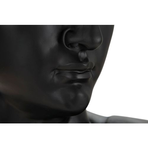 Mauro Ferretti Dekoracija Velika crna glava 44x35,5x60 cm slika 4